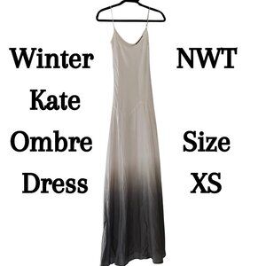 Winter Kate Ombre Maxi Dress NWT Size XS